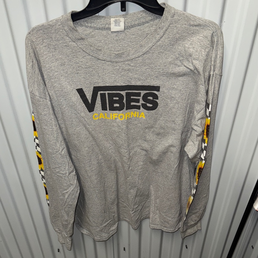 Gray Vibes California Long Sleeve Shirt